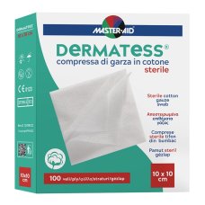DERMATESS COT GARZA 10X10 100P