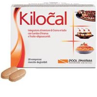 Kilocal 20 compresse dimagranti per il metabolismo degli zuccheri e grassi