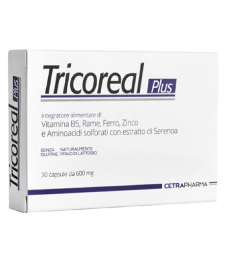 TRICOREAL PLUS 30CPS 600MG
