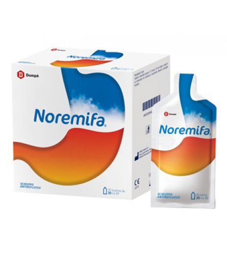 Noremifa sciroppo antireflusso 20 bustine da 20 ml - Dompè Farmaceutici
