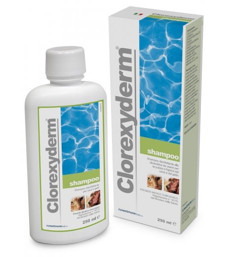 Clorexyderm: Shampoo Antiparassitario Per cani 250 ml