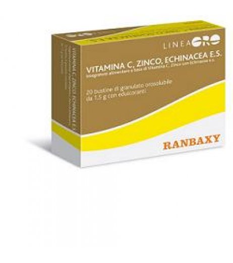 ORO RANBAXY VIT C/ZN/EC 20X1,5