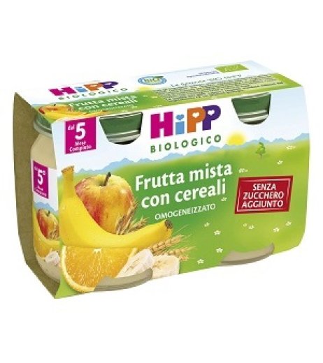 HIPP BIO OMOG FRUTTA/CRL2X125G