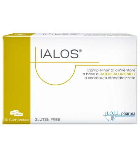 Ialos 20 compresse integratore di acido ialuronico per cartilagini e articolazioni Loli Pharma