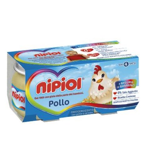 NIPIOL OMOG POLLO 80G 2PZ NIPIOL OMOG POLLO 80G 2PZ