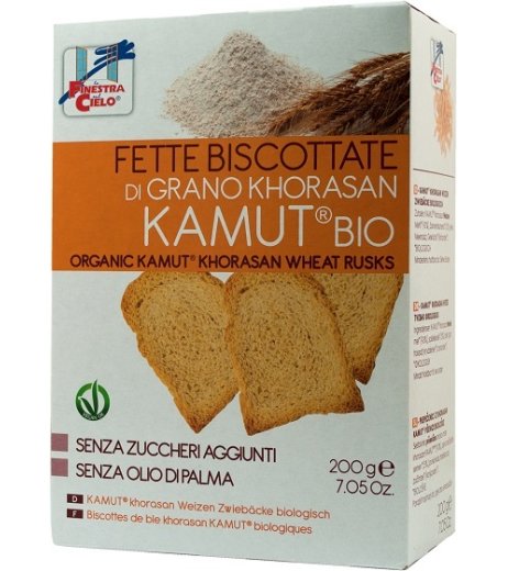 FETTE BISCOTTATE KAMUT200G BIO