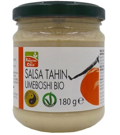 TAHIN UMEBOSHI SALSA 180G BIO TAHIN UMEBOSHI SALSA 180G BIO