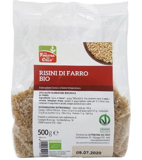 RISINI FARRO BIO 500G RISINI FARRO BIO 500G