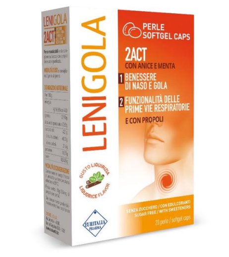 LENIGOLA BALS LIQUIRIZ 20 PERLE LENIGOLA BALS LIQUIRIZ 20 PERLE