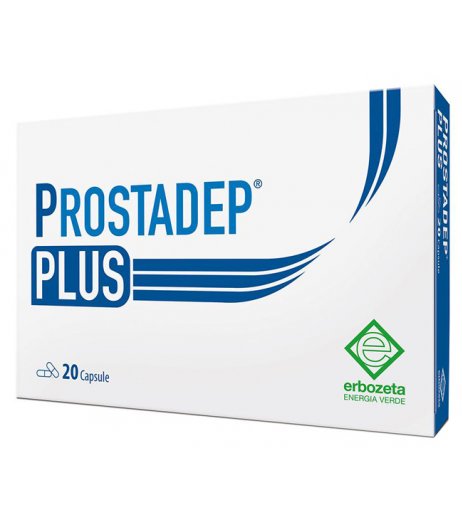 Prostadep PLUS integratore per la prostata 20 compresse di Erbozeta