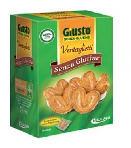 GIUSTO BISC VENTAGLIETT 150G S/G