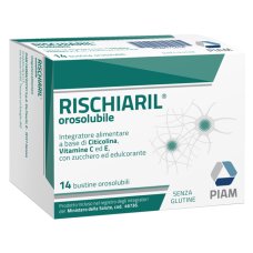Rischiaril 14 BUSTINE integratore per memoria e concentrazione di PIAM FARMACEUTICI SPA