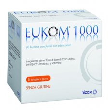 Eukom 1000 Integratore per occhi 60 bustine orosolubili  - Nicox