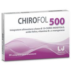 CHIROFOL 500 Integratore alimentare per la fertilità 20 Compresse di LJ Pharma SRL