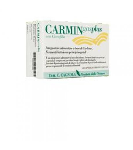 Carmin Gas Plus 40 capsule per il benessere intestinale e digestione - Dott. C. Cagnola Srl