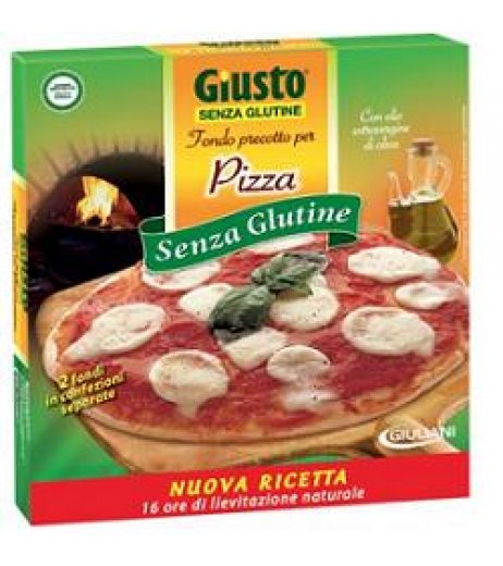 GIUSTO S/G FONDI PIZZA 280G