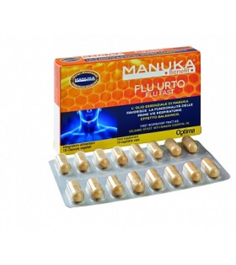 MANUKA BENEFIT FLU URTO 16CPS