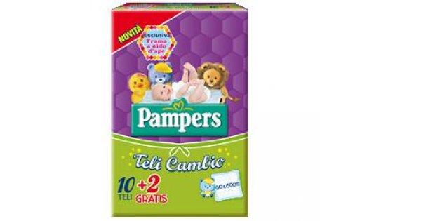 Pampers Teli Cambio 60x60cm, Confronta prezzi