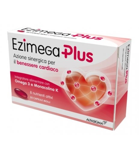 Ezimega Plus 20 capsule benessere cardiovascolare Alfasigma