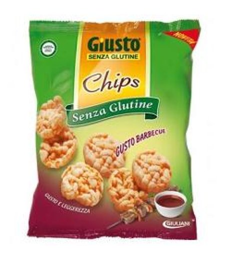 GIUSTO S/G CHIPS BARBECUE 30G
