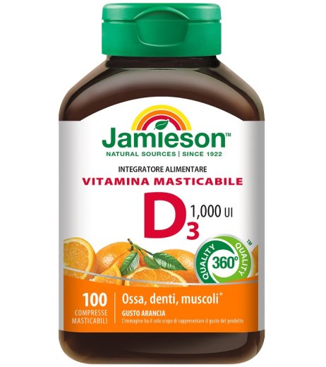 JAMIESON VIT D MAST ARA 100CPR