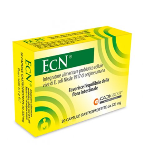 ECN 20 capsule gastroprotette integratore fermenti probiotici