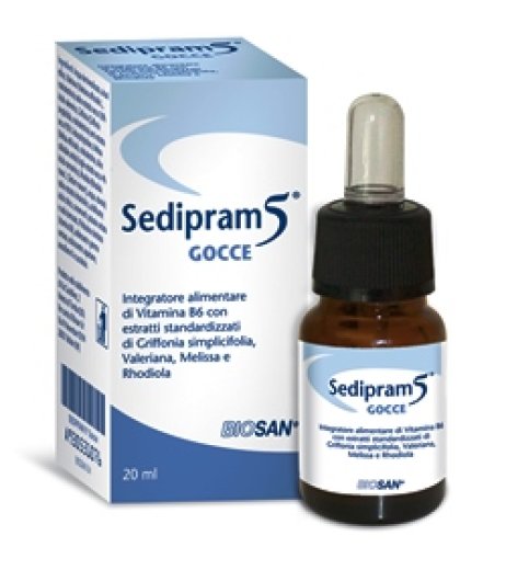 SEDIPRAM 5 GTT 20ML