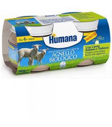 HUMANA OMOG AGNELLO BIO 2X80G