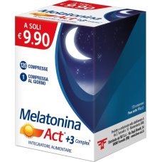 MELATONINA ACT1MG+3COMPLEX120