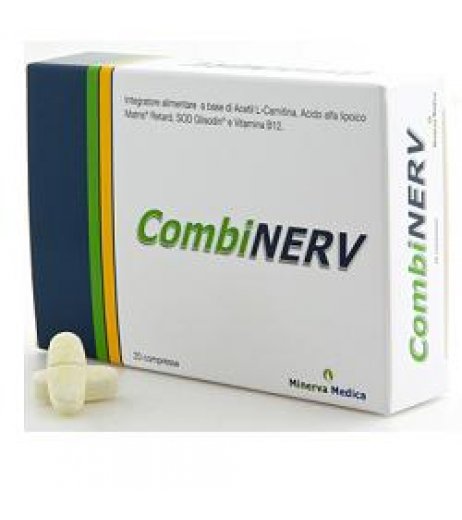CombiNERV integratore alimentare per il sistema nervoso 20 Compresse di MINERVA MEDICA