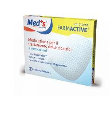 FARMACTIVE CICATRICI 7,5X10 4P