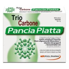 TRIOCARBONE PANCIA PIATTA 10+10 BUSTE