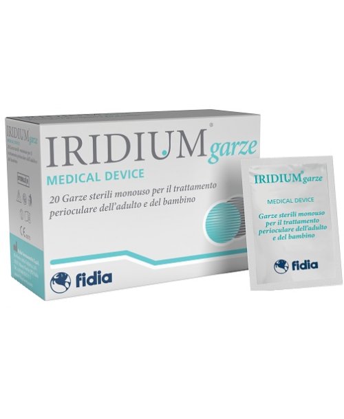 Iridium Garza Oculare Sterile Monouso 20 garze