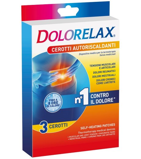 DOLORELAX MED CER EFFET CALD 3PZ DOLORELAX MED CER EFFET CALD 3PZ