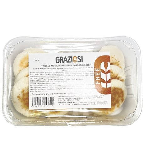 GRAZIOSI Tigelle Montanare300g GRAZIOSI Tigelle Montanare300g