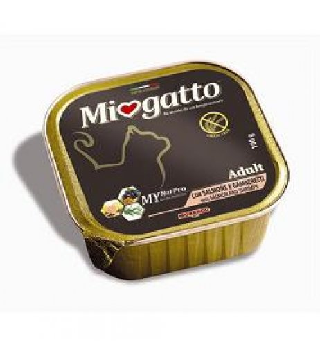 MIOGATTO ADULT SALM/GAMB 100G