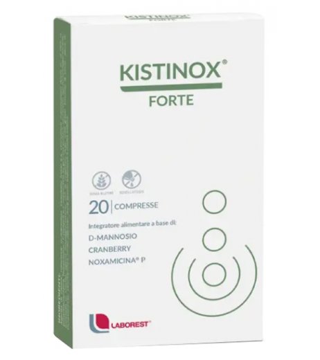 Kistinox Forte Integratore Per le Vie Urinarie 20 Compresse di Laborest