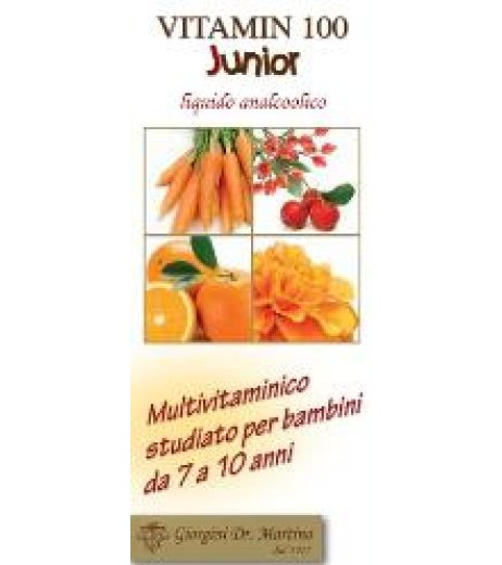 JUNIOR 200ML LIQ A VITAMIN 100