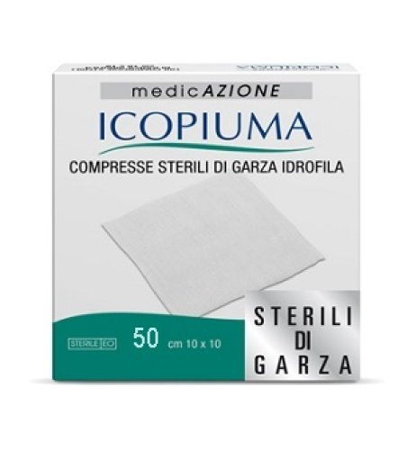 GARZA ICOPIUMA 10X10CM 50PZ