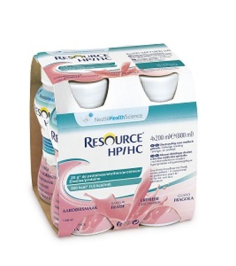 RESOURCE HP/HC FRAGOLA 4X200ML