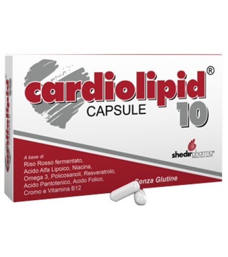 Cardiolipid 10 30 capsule Integratore Colesterolo Shedir