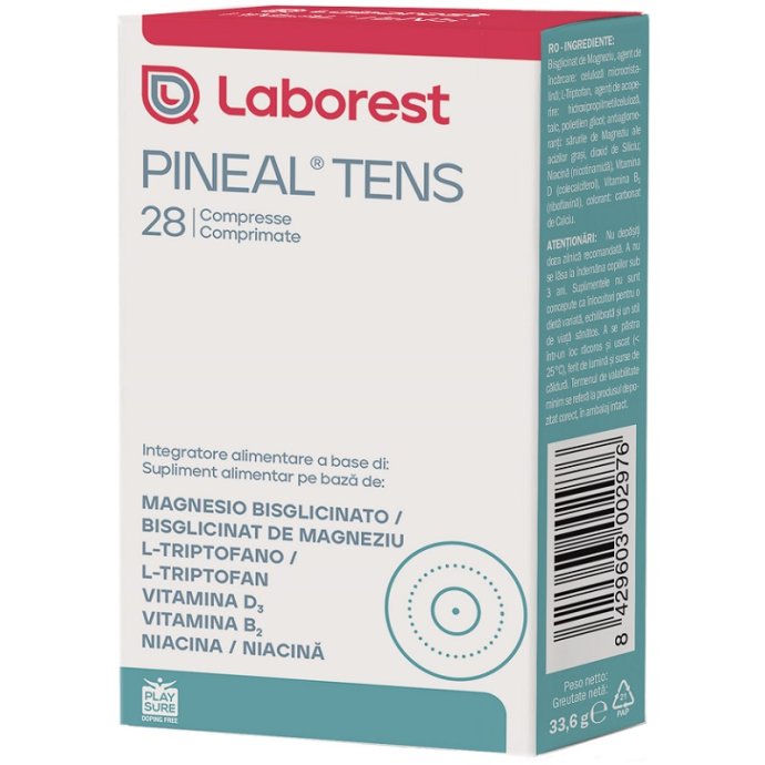 Pineal Tens 28 Compresse Integratore per stanchezza e affaticamento - Laborest