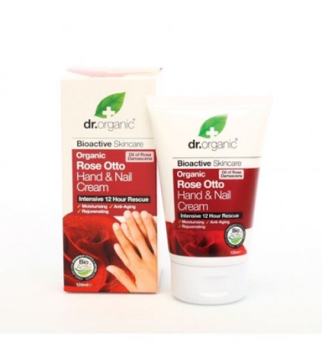 DR ORGANIC ROSE HAND NAIL CR