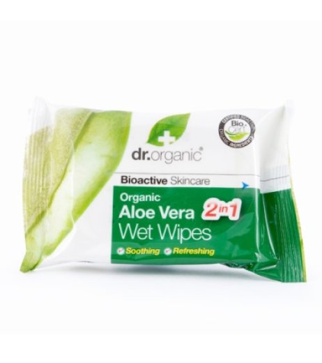 DR ORGANIC ALOE WET WIPES 20PZ DR ORGANIC ALOE WET WIPES 20PZ