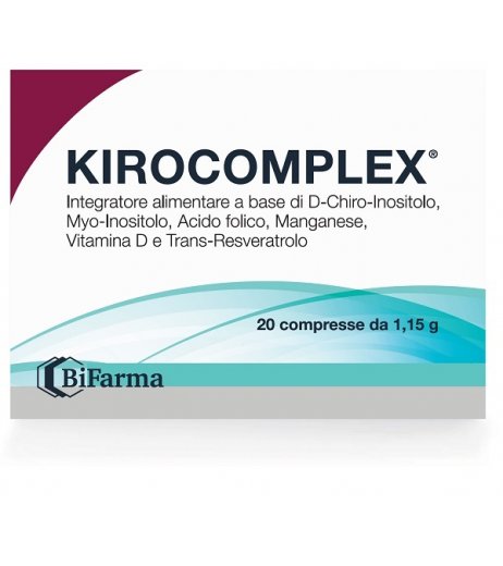 Kirocomplex 20 Compresse Integratore per Ovaio Policistico S&R