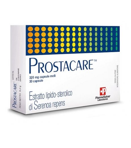 PROSTACARE integratore per la prostata 30 capsule di PharmaSuisse Laboratories Srl