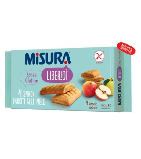 MISURA SNACK FARCITO MELA 160G