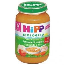 HIPP BIO FANT VERD POLLO/RISO