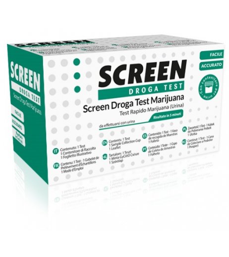 SCREEN DROGA TEST MARIJUANA