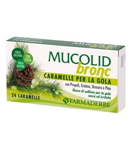 MUCOLID BRONC 24CARAMELLE